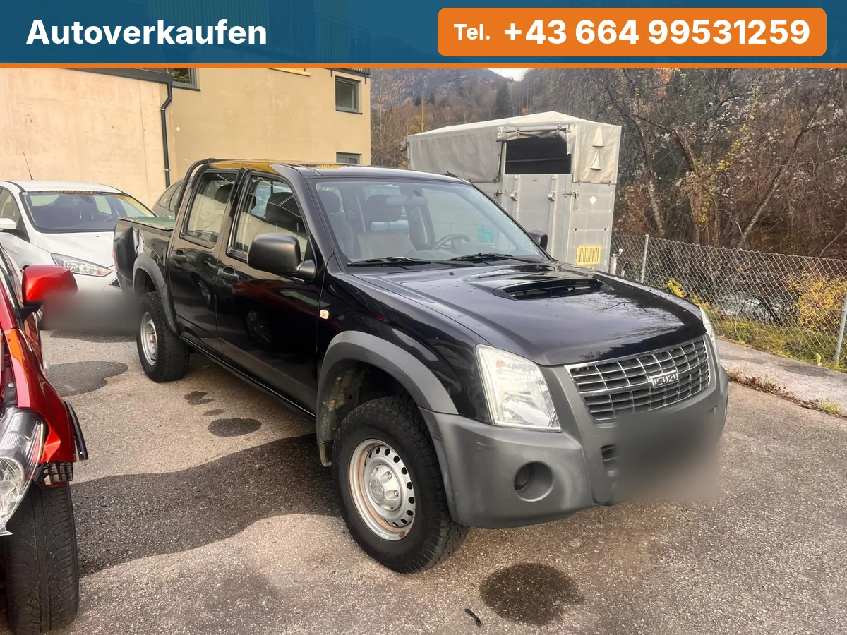 Isuzu D-Max – angekauft von Wir kaufen alle Autos