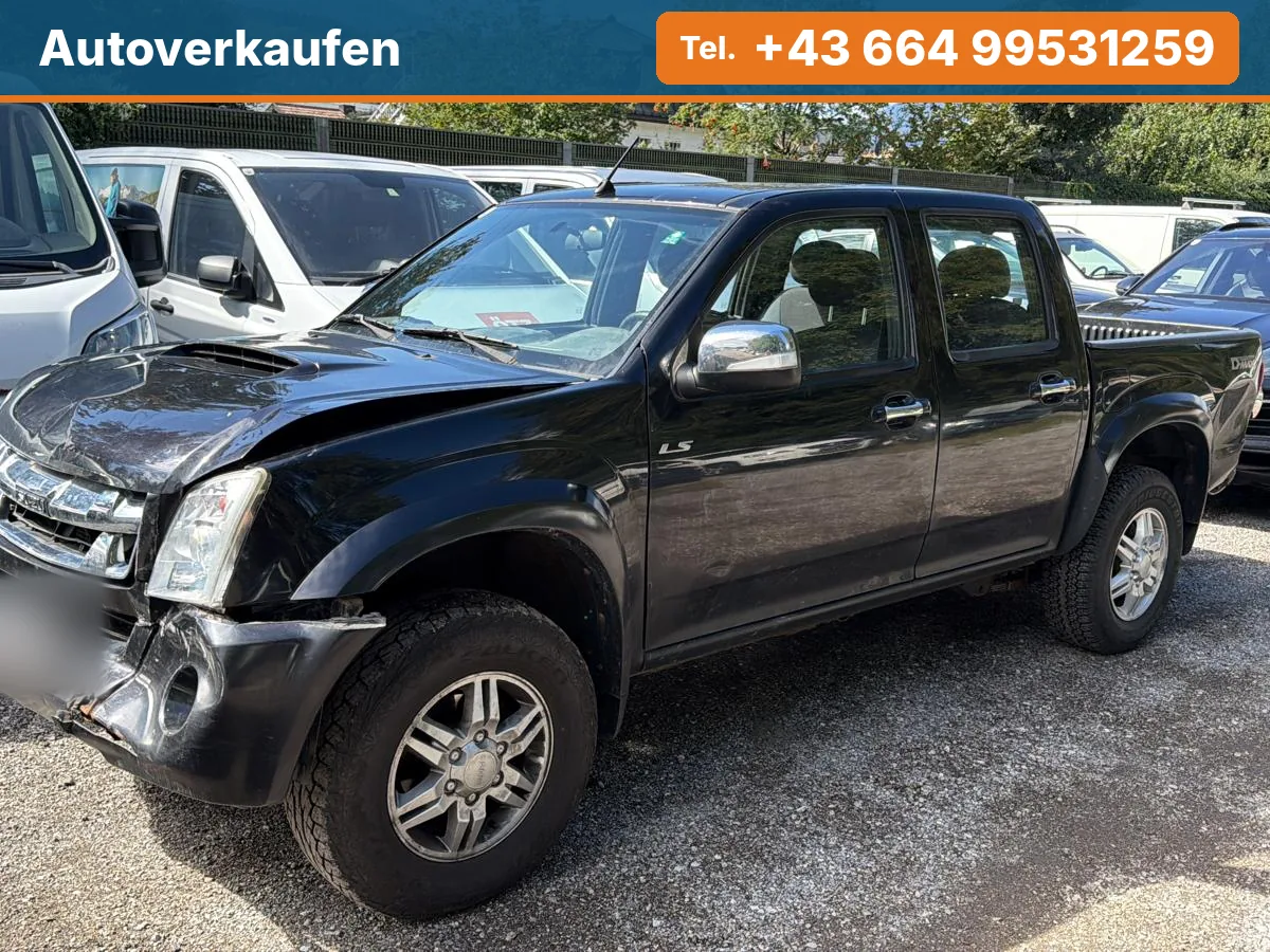 Isuzu D-Max – angekauft von Wir kaufen alle Autos
