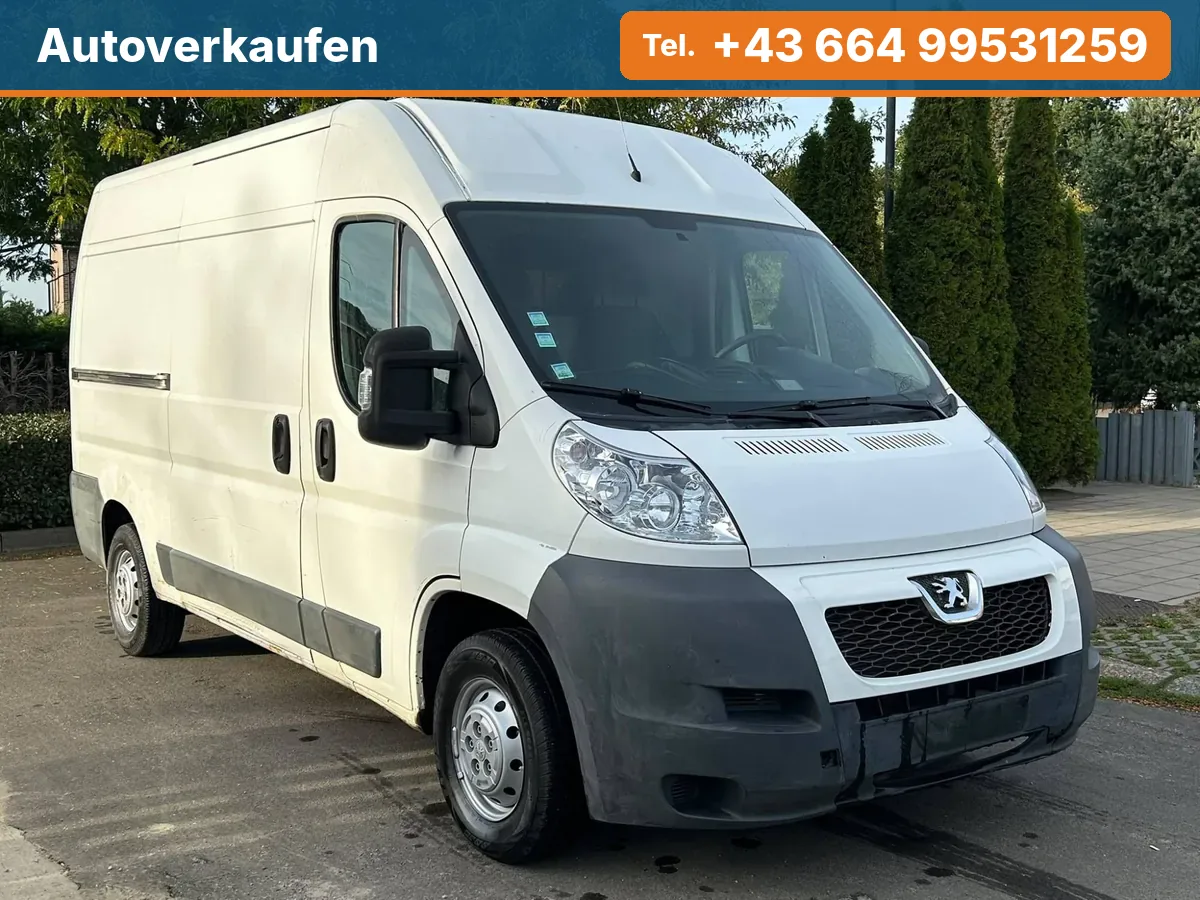 Peugeot Boxer Kastenwagen – angekauft von Wir kaufen alle Autos