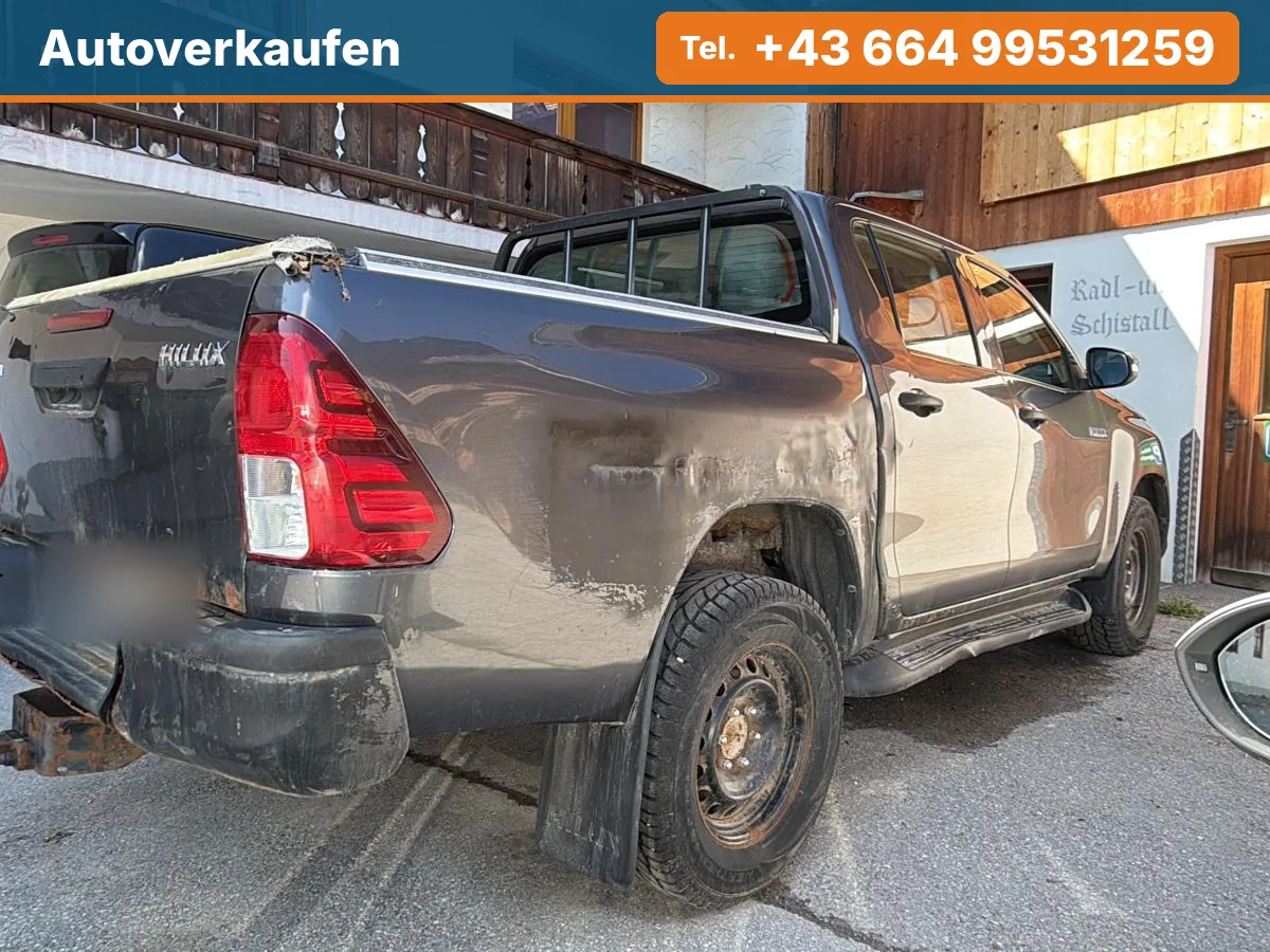 Toyota Hilux – angekauft von Wir kaufen alle Autos