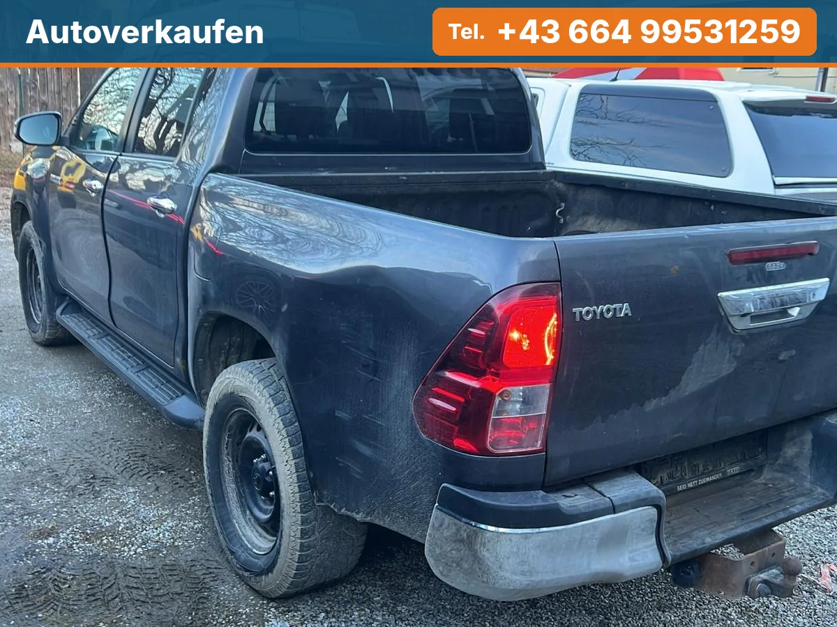 Toyota Hilux – angekauft von Wir kaufen alle Autos