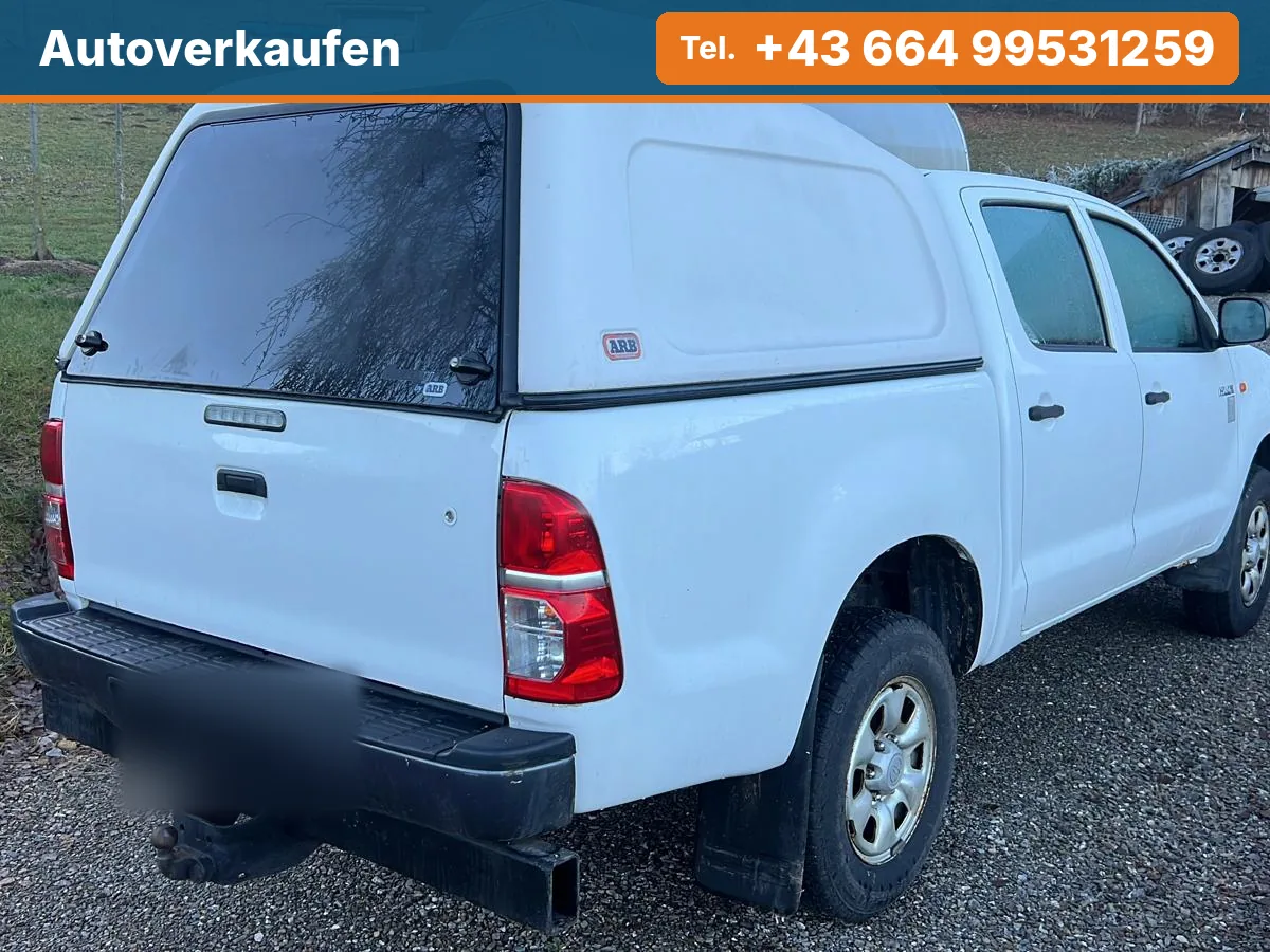 Toyota Hilux – angekauft von Wir kaufen alle Autos