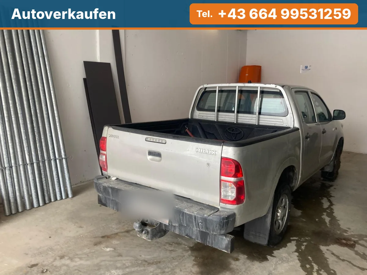 Toyota Hilux – angekauft von Wir kaufen alle Autos