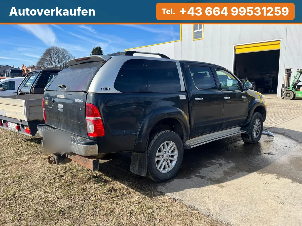 Toyota Hilux – angekauft von Wir kaufen alle Autos